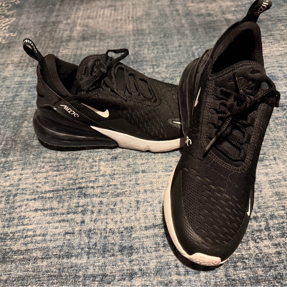 Nike Air Max 270 Black and White Sneakers